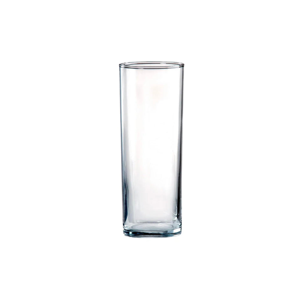 Clear tall highball glasses, set of 6