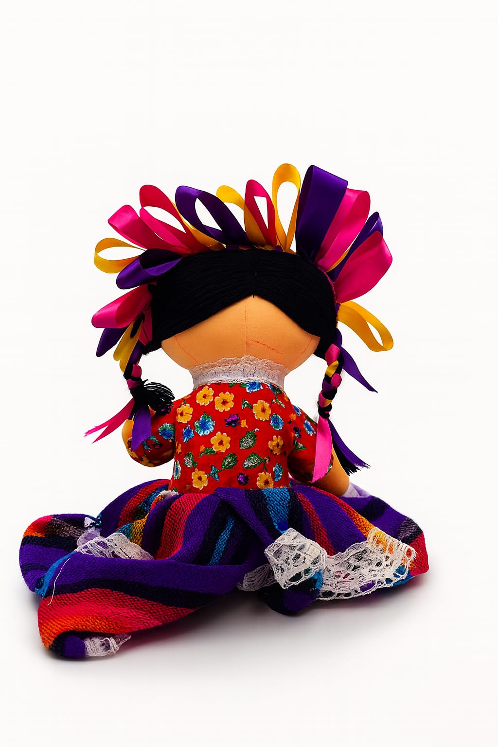 DREAMCO SUPPLIES Artisand Hand Sewed Mexican Traditional Lele Rag Figurine for Collection