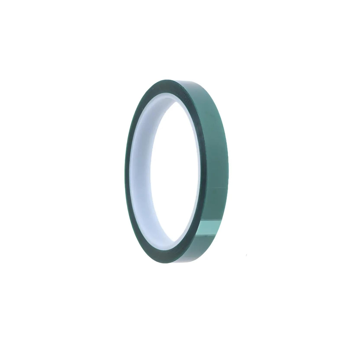 Roll of green powder coating heat-resistant masking tape