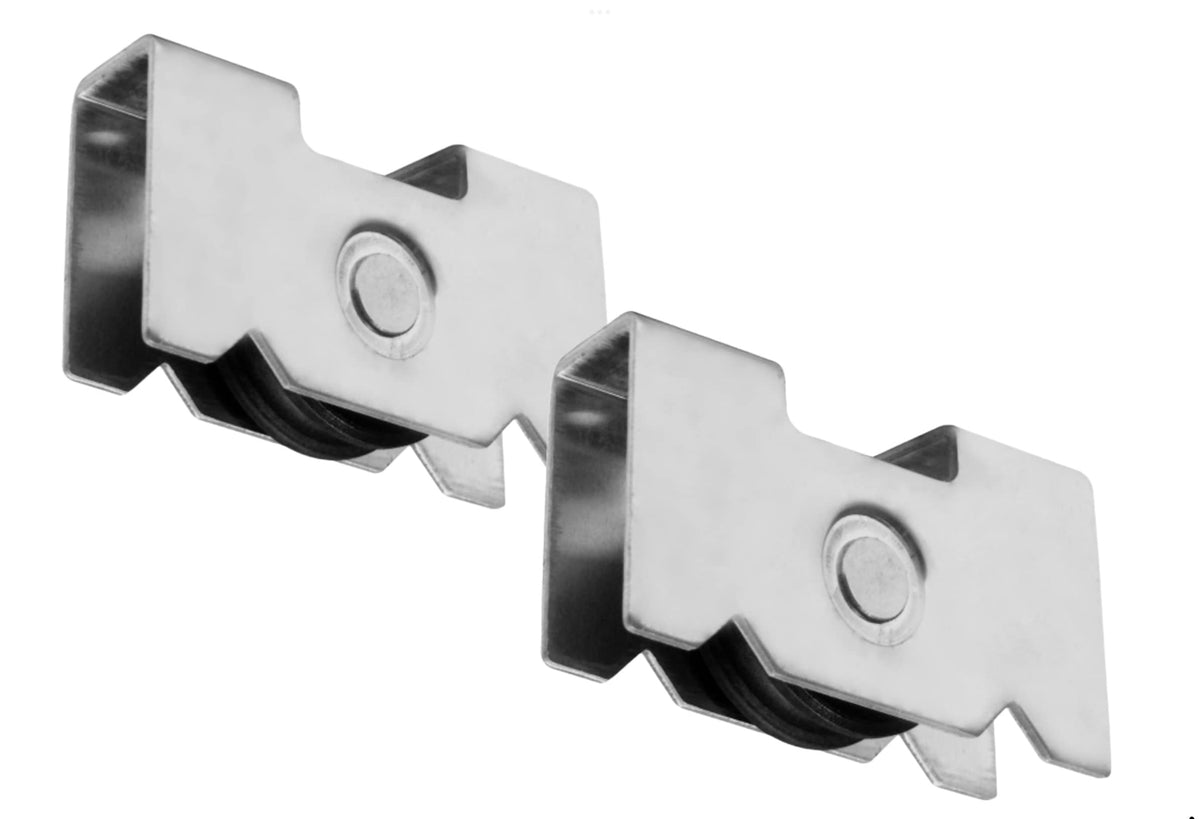 Aluminum sliding window roller trolley, set of 2
