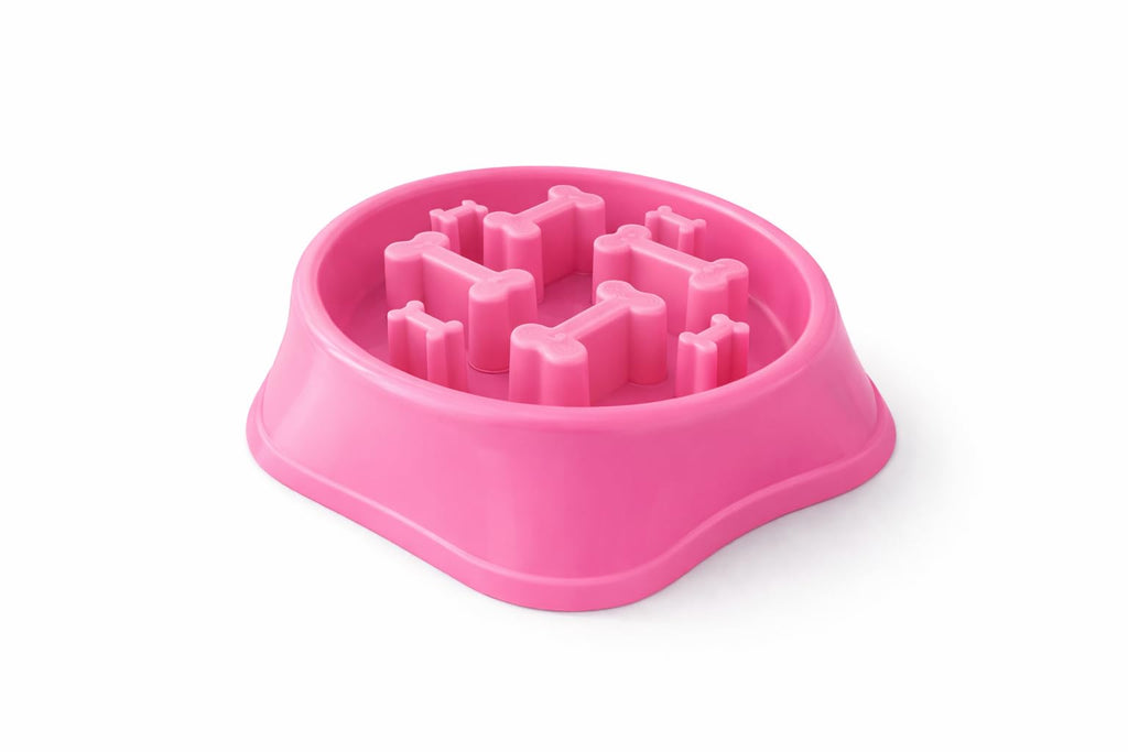 Anti-choking slow feeder dog bowl, 1 cup capacity