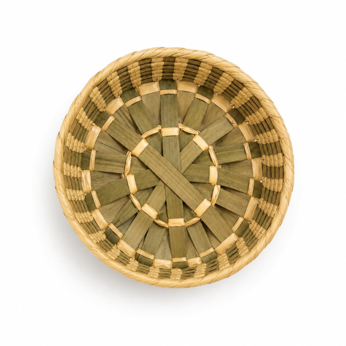 DREAMCO SUPPLIES Handwoven Mexican Tortilla Basket, Palm Straw Tortillero, Decorative Bowl Warmer, Sizes Small, Medium and Large, Handmade in Mexico