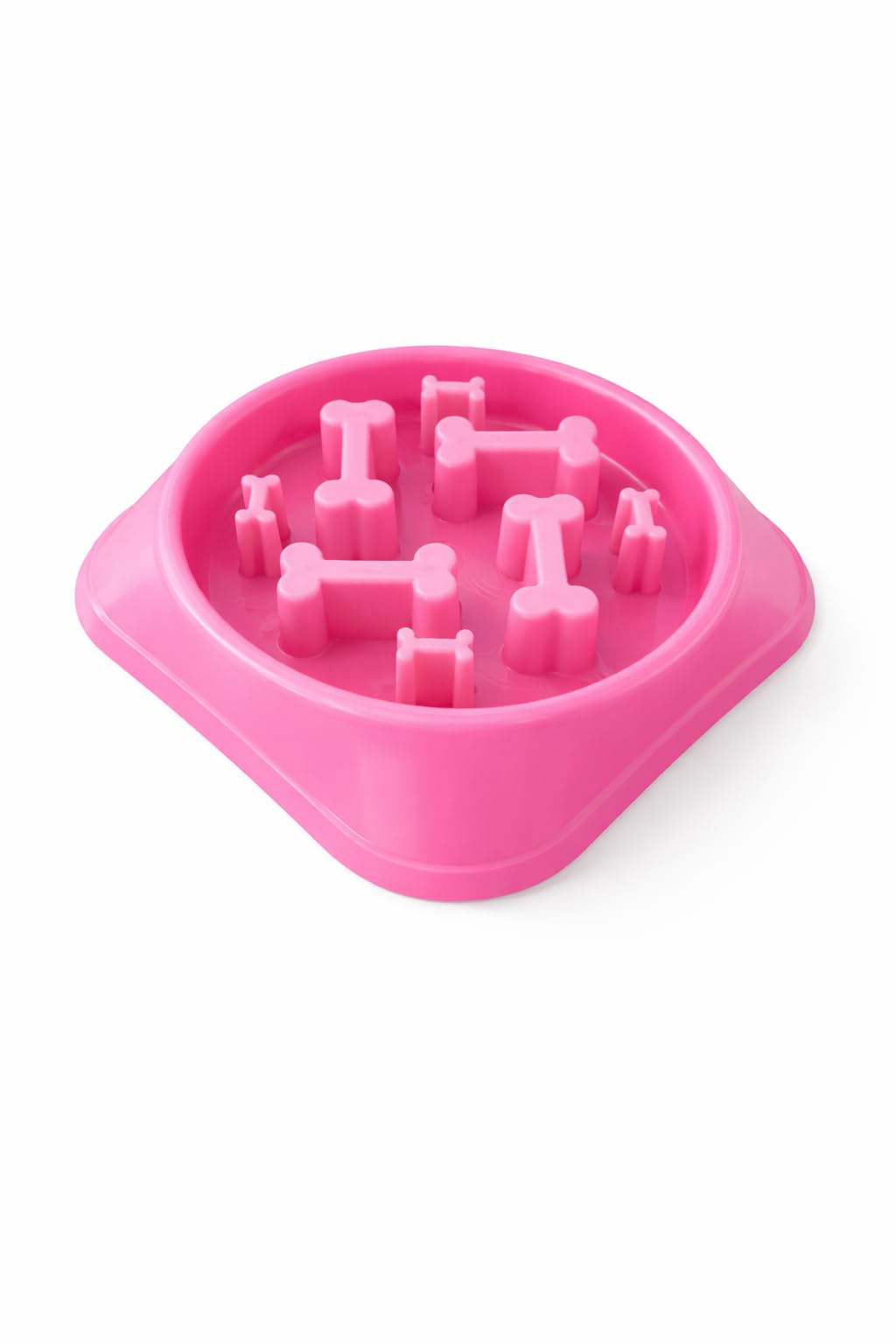 Anti-choking slow feeder dog bowl, 1 cup capacity