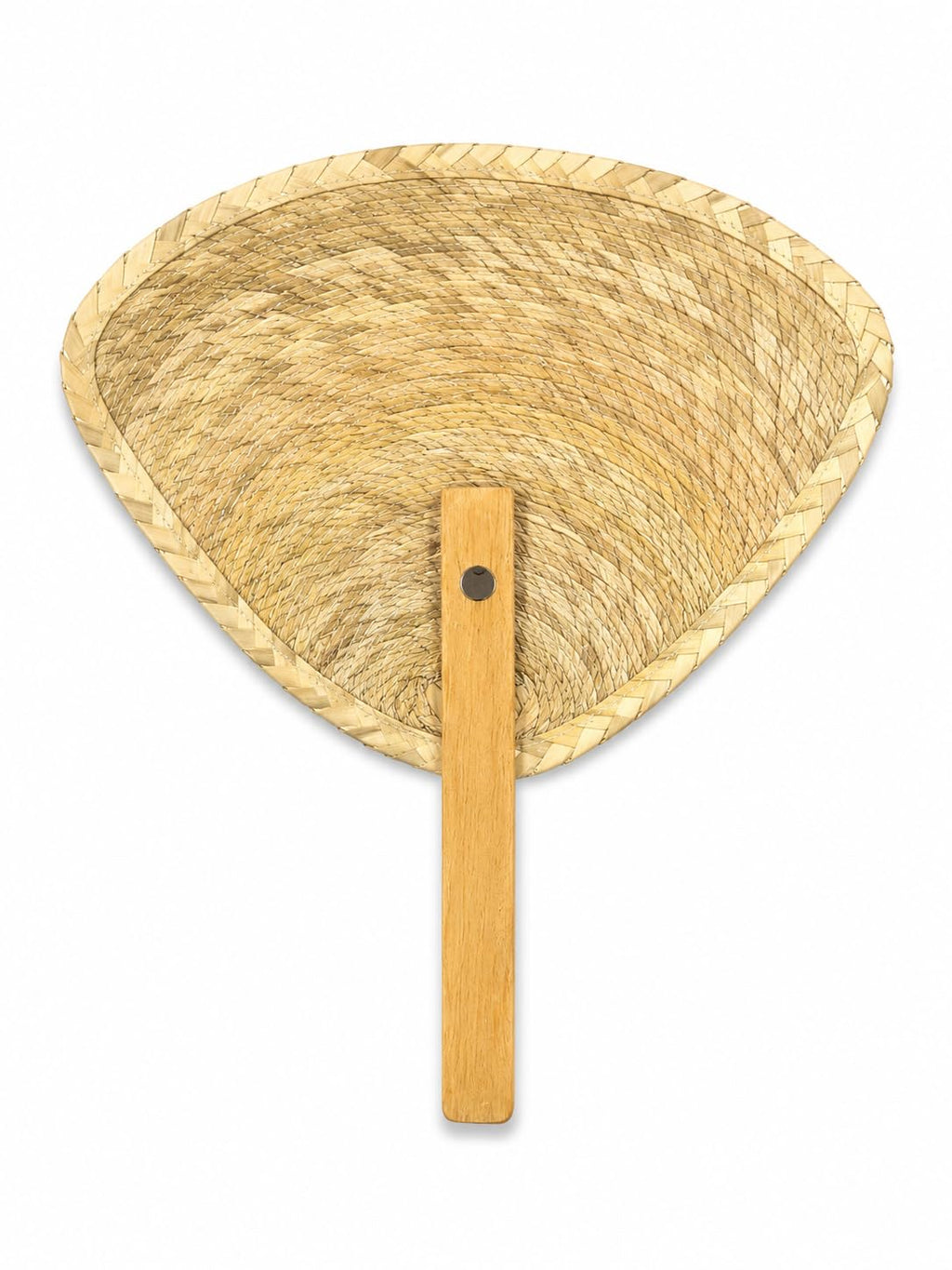 DREAMCO SUPPLIES Natural Palm Leaf Hand Woven Fan, Traditional Handmade Design for Summer and BBQ