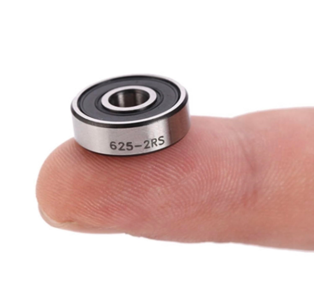 625 2RS steel ball bearings, 10-pack, 5x16x5 mm