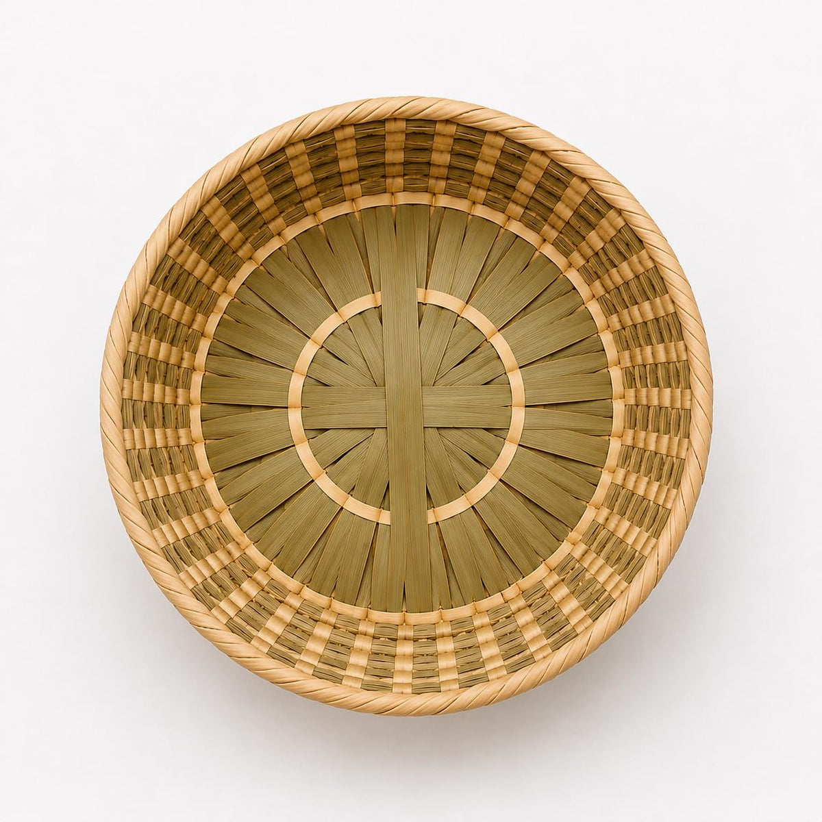DREAMCO SUPPLIES Handwoven Mexican Tortilla Basket, Palm Straw Tortillero, Decorative Bowl Warmer, Sizes Small, Medium and Large, Handmade in Mexico