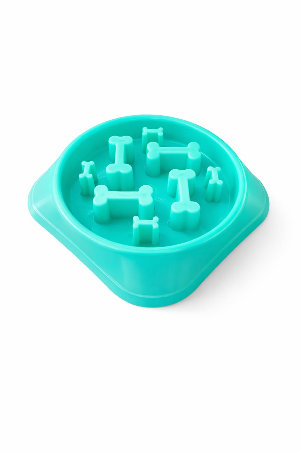 Slow Feeder Dog Bowls 1 Cup, Anti-Choking Dog Food Bowls, Anti-Slip Interactive Feeding Slow Down Eating, Bloat Stop for Small Breeds.
