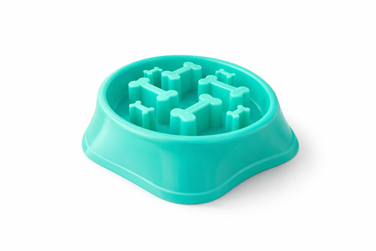 Slow Feeder Dog Bowls 1 Cup, Anti-Choking Dog Food Bowls, Anti-Slip Interactive Feeding Slow Down Eating, Bloat Stop for Small Breeds.