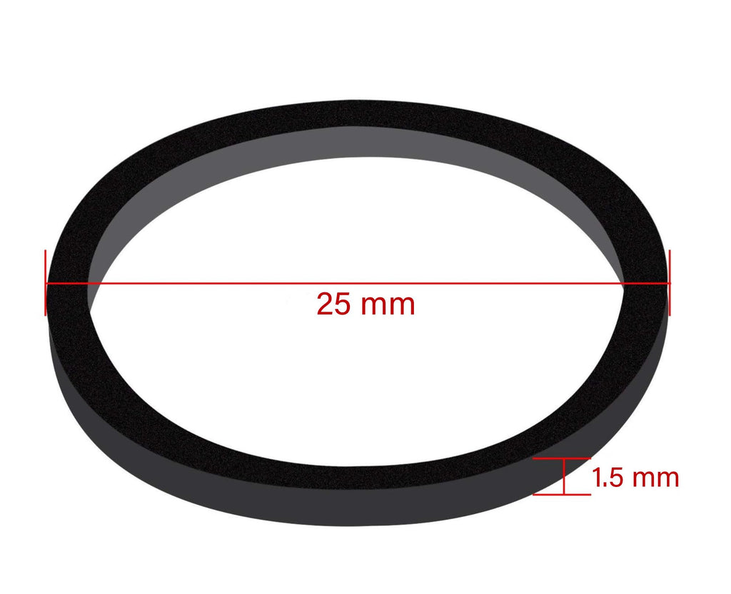 Small black rubber bands for hair braids, 1000 count