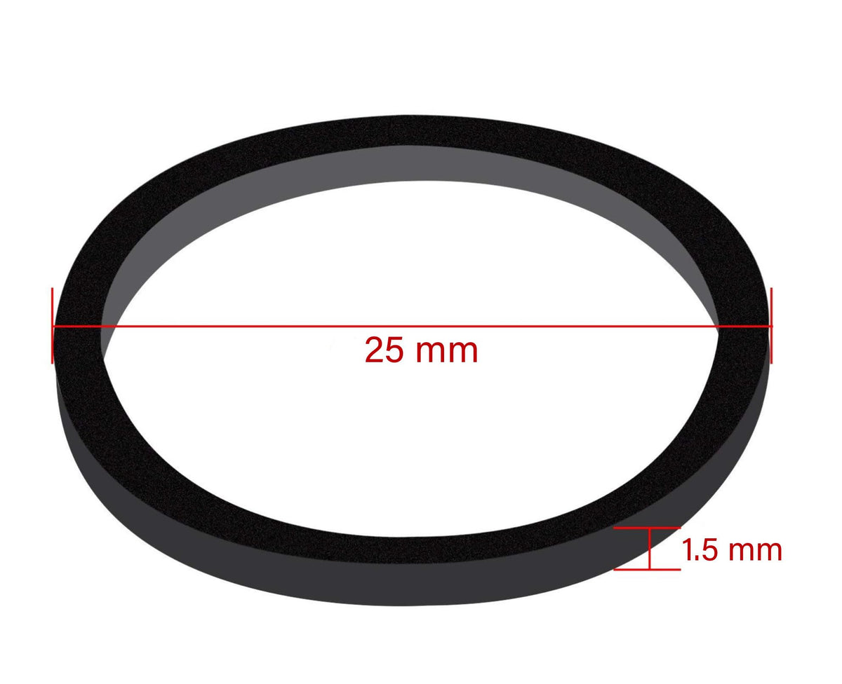 Small black rubber bands for hair braids, 1000 count